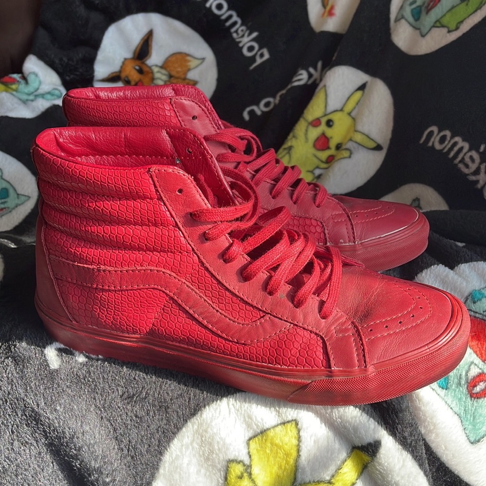 Snakeskin Vans
